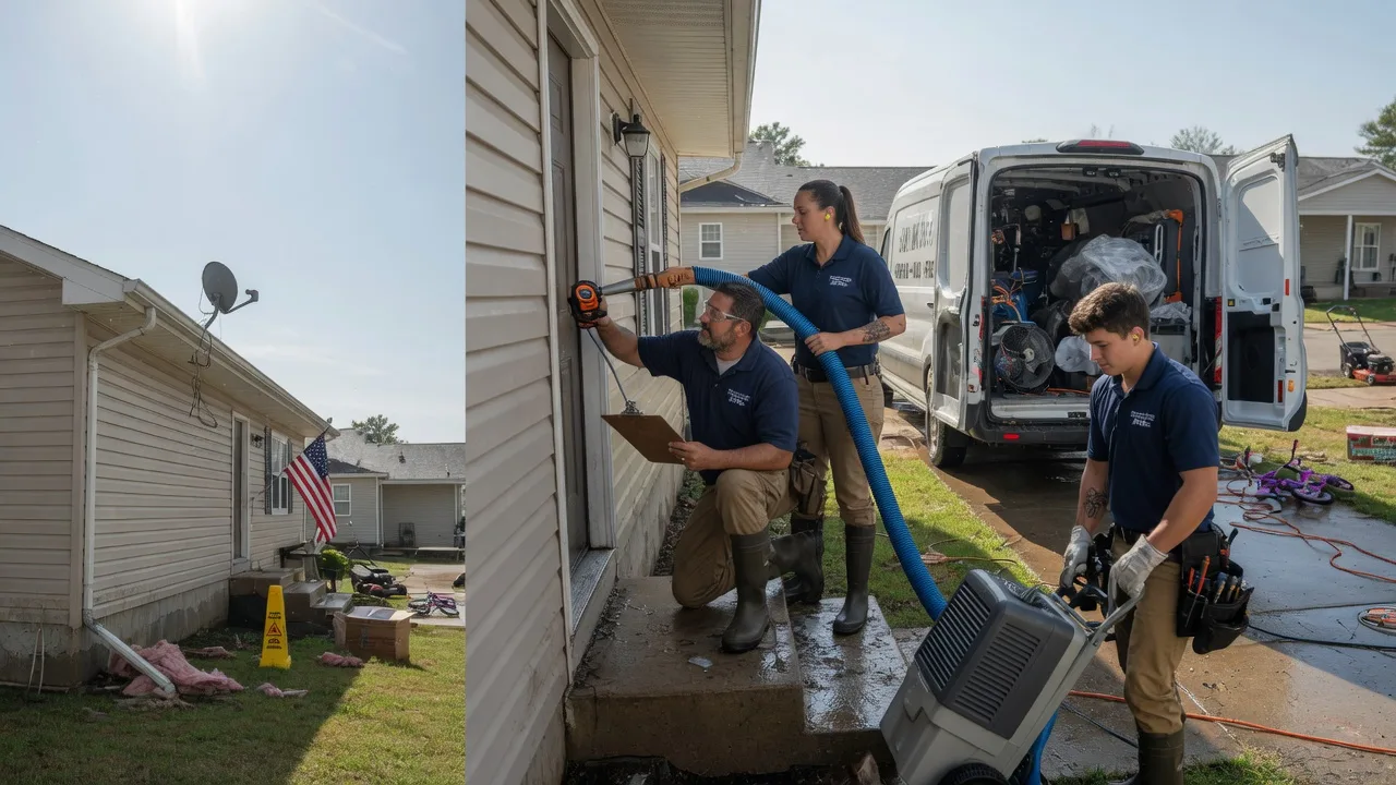 Ceiling Water Damage Restoration in Sturgeon, MO near me